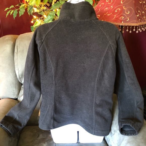 Women’s Black Columbia Fleece Jacket - Picture 2 of 6